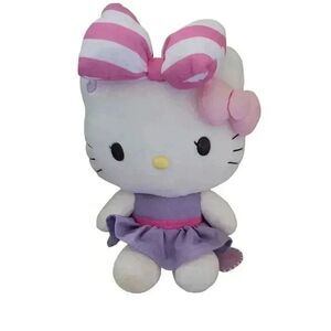Hello Kitty By Sanrio Big Bow Plush Stuffed Animal 11in